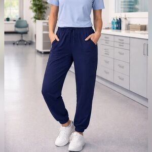 Scrubstar Women’s Ultimate Drawstring Jogger Scrub Pants Indigo Size XL